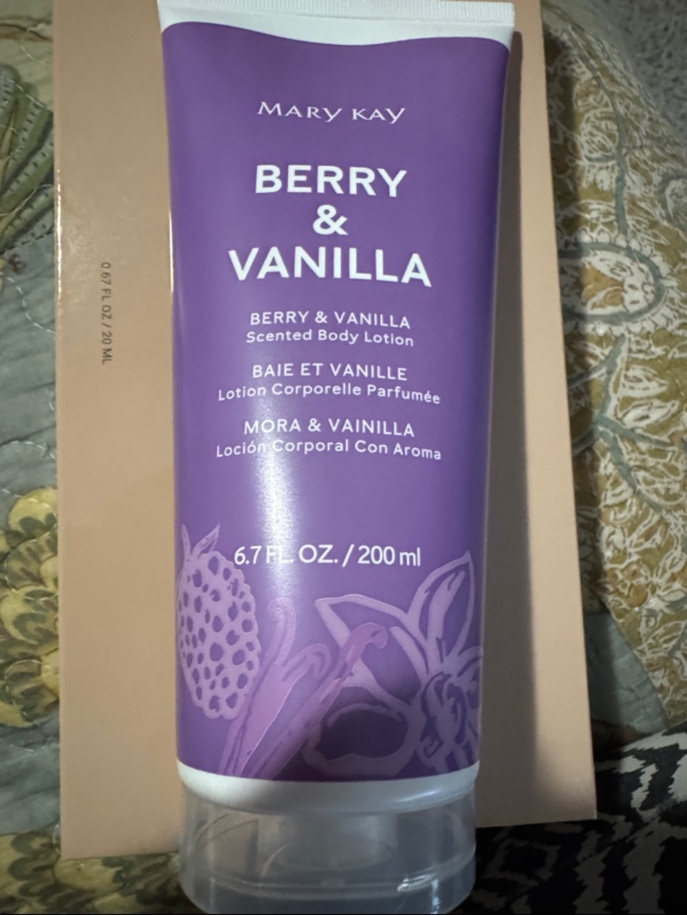 Mary Kay Berry & Vanilla Body Lotion - Purple Tube